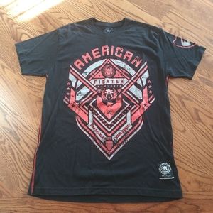 American Fighter Affliction Black T Shirt